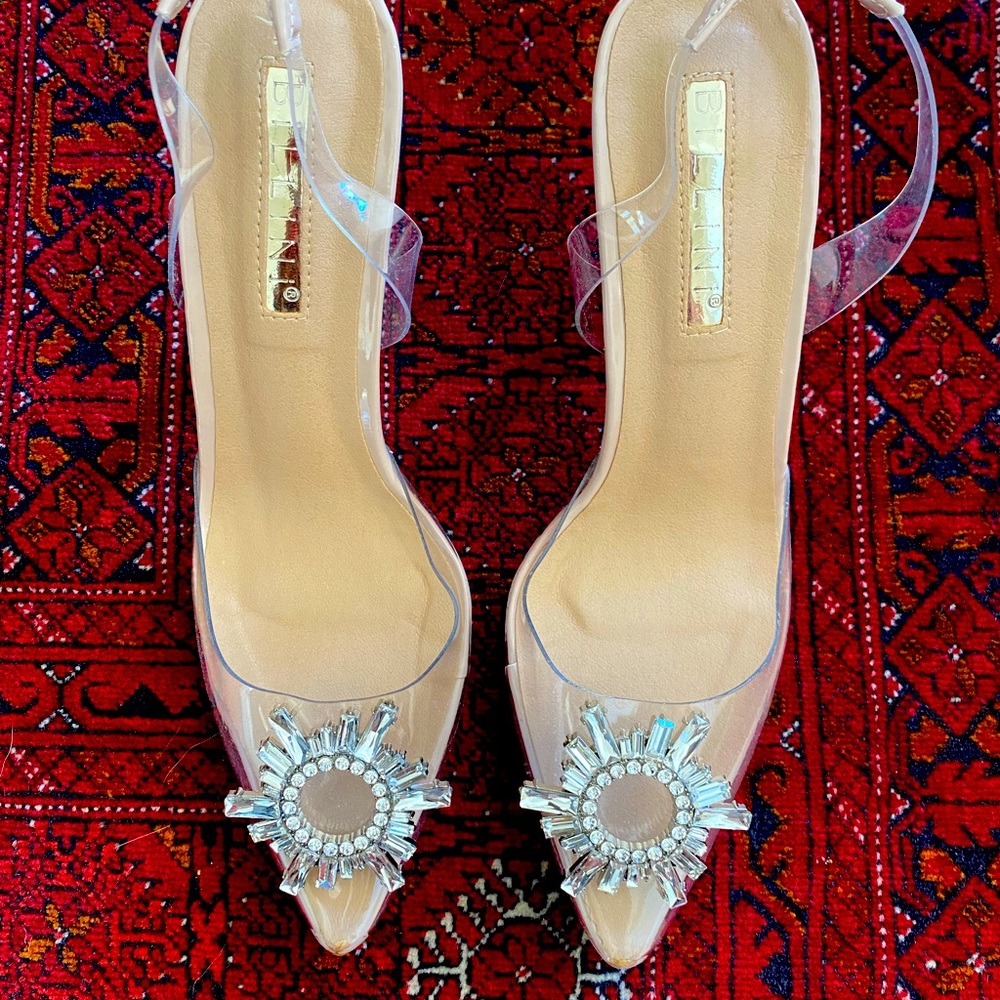 Billini clear heels